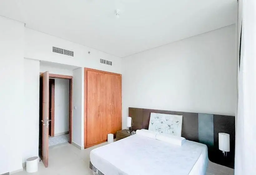 اتاق استاندارد با چشم‌انداز دریا, Room In An 4br High Rise With Burj Khalifa And Fountain Views