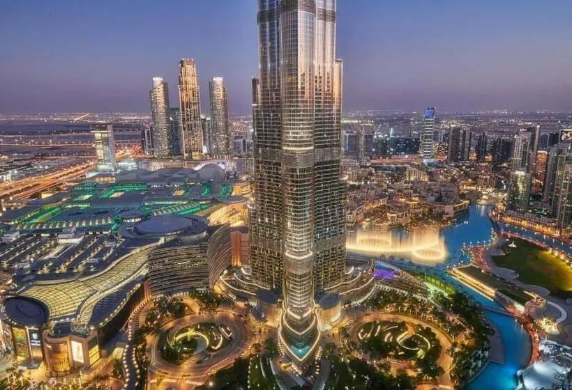 آپارتمان 1 خوابه با بالکن, Room In An 4br High Rise With Burj Khalifa And Fountain Views