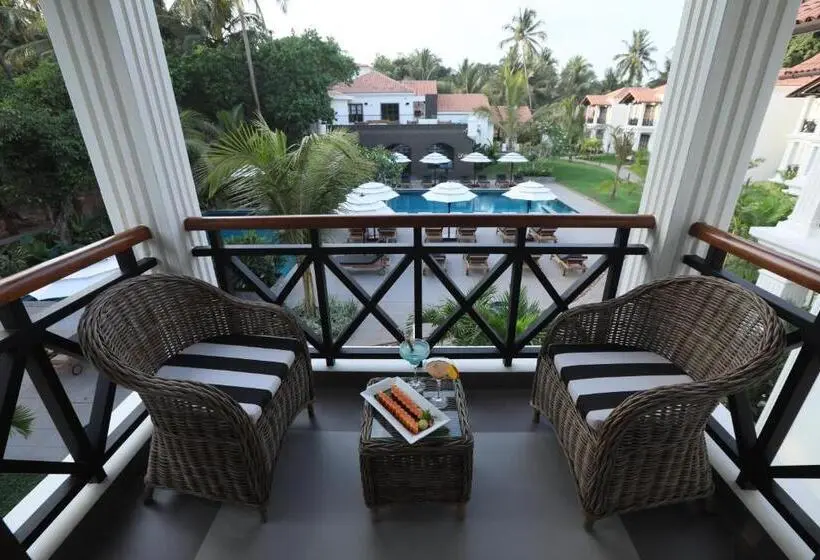 キングサイズベッドのスタンダードルーム, Andores Resort And Spa Calangute