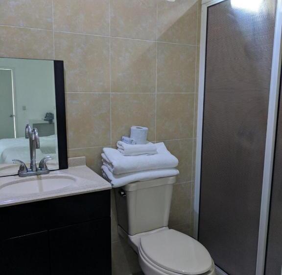 스탠다드 룸 더블 침대 2개, Awazul Bacalar