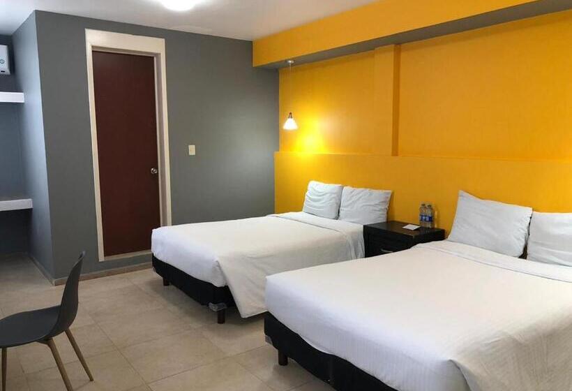 스탠다드 룸 더블 침대 2개, Awazul Bacalar