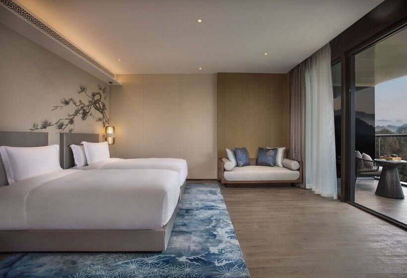 标准间带山景, Banyan Tree Anji