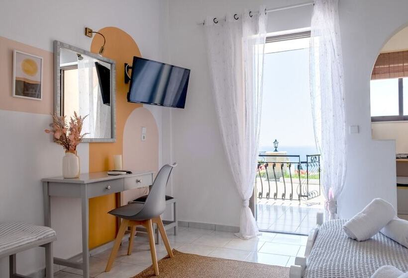 스탠다드 룸 1층, Pefkides Aegina Boutique Apartments