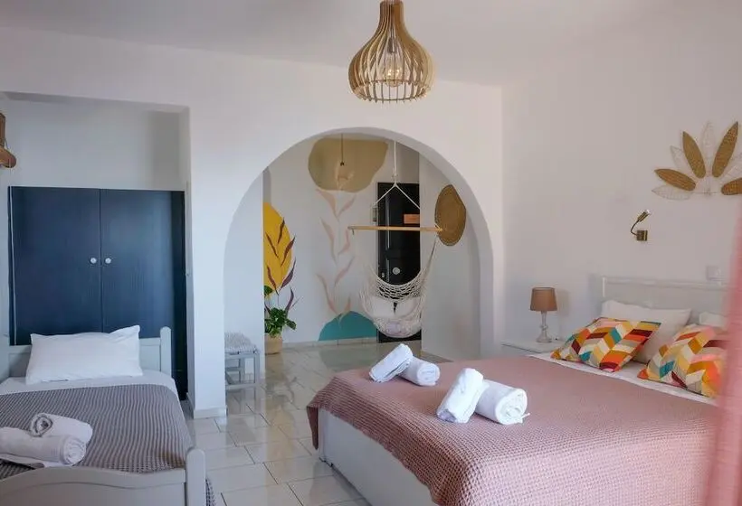 スタンダードトリプルルーム, Pefkides Aegina Boutique Apartments