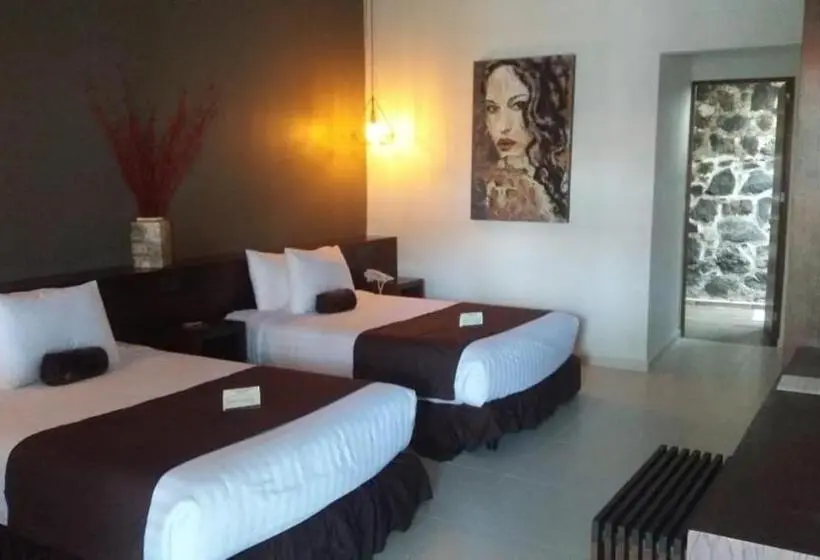 ２ダブルベッドのスタンダードルーム, Río Tinto Hotel Boutique