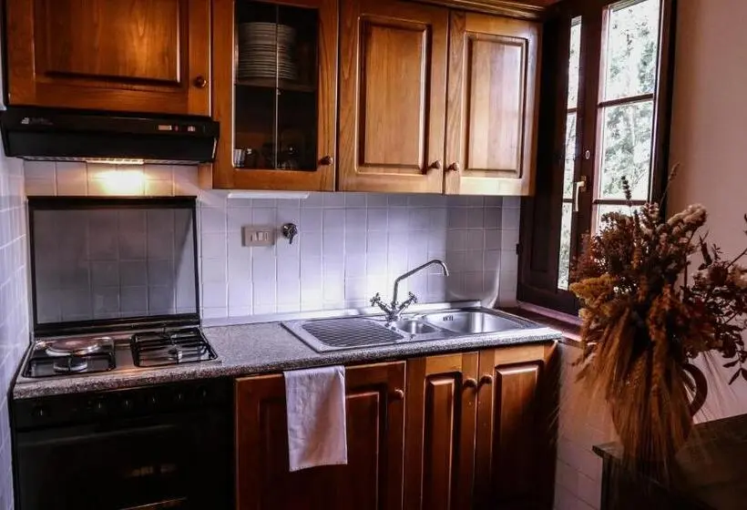 １ベッドルームのデラックスアパートメント, Bio Agriturismo La Ginestra