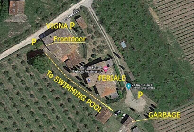 빌라 침실 1개, Petrolo