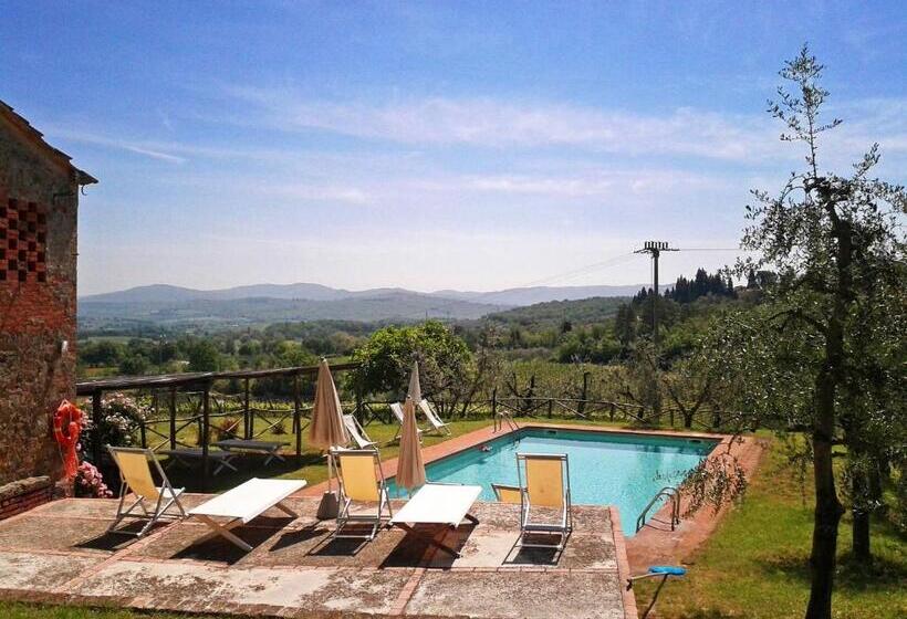 침실 1개 테라스 아파트, Petrolo