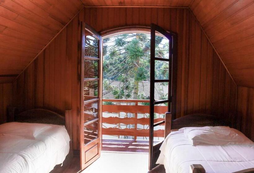 带观景的标准间, Pousada Da Lua