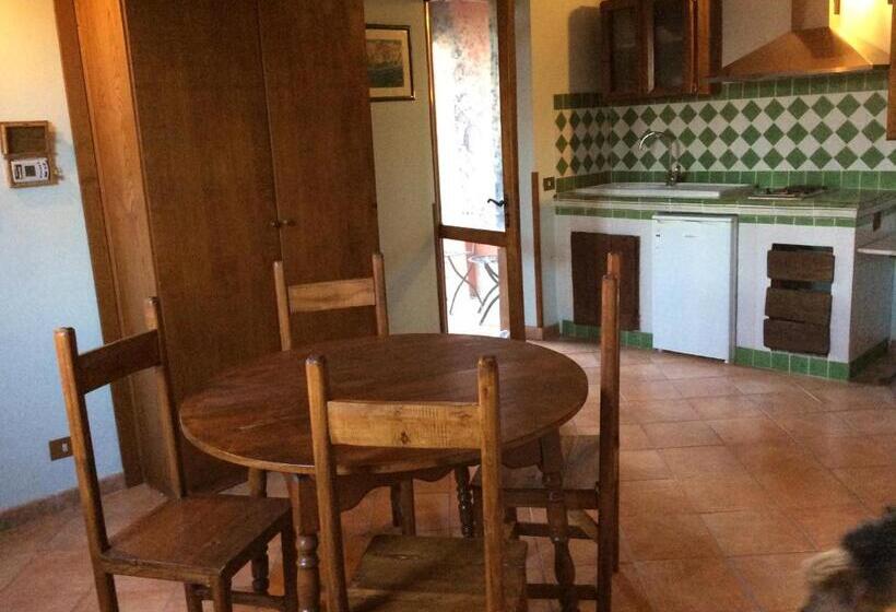 带1个卧室带花园景观的公寓, Tenuta Merlano