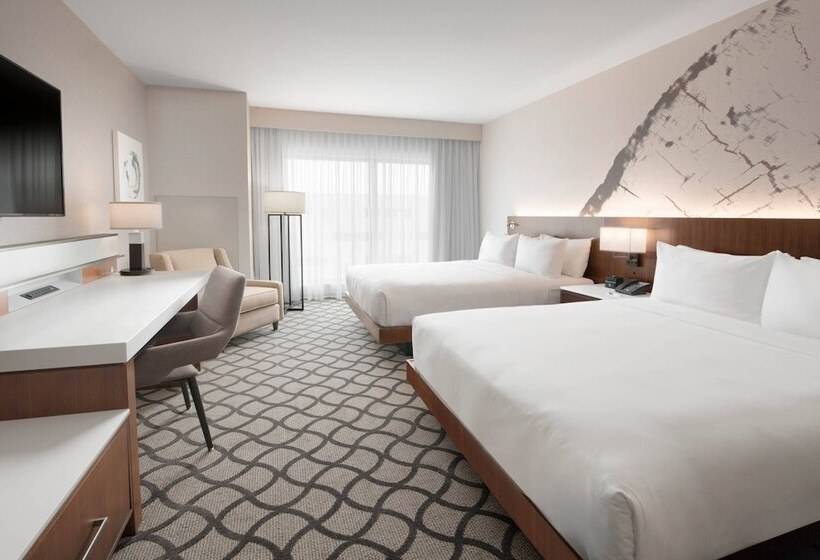 חדר סטנדרט שתי מיטות זוגיות, Marriott Dallas Allen Hotel & Convention Center