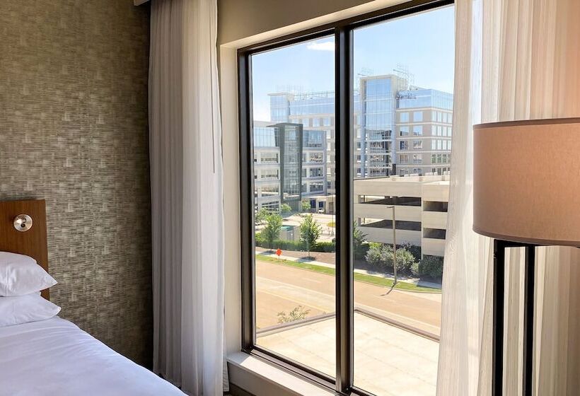 带2个双人床的标准工作室, Marriott Dallas Allen Hotel & Convention Center
