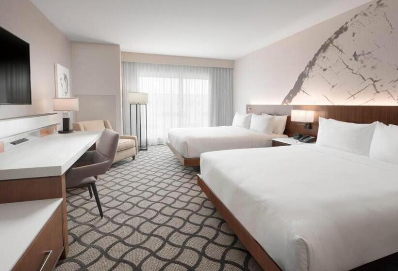 غرفه قياسيه سريرين مزدوجين, Marriott Dallas Allen Hotel & Convention Center