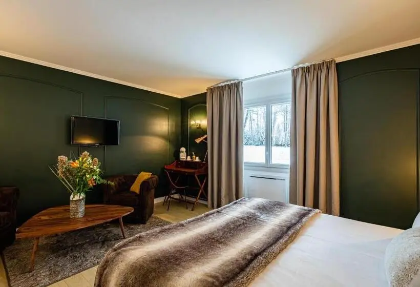 اتاق استاندارد با چشم‌انداز باغ, Maison Zugno Hôtel & Spa