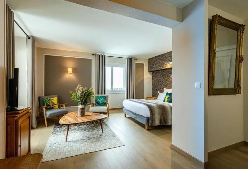 سوئیت جونیور با چشم‌انداز باغ, Maison Zugno Hôtel & Spa