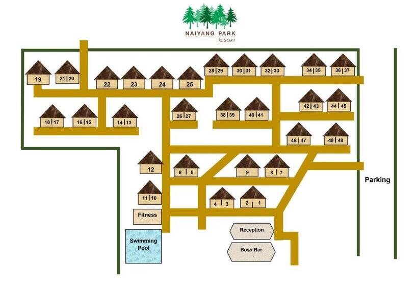 スタンダードトリプルルーム, Naiyang Park Resort Sha Extra Plus