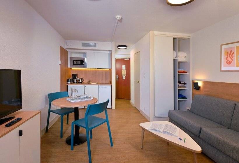 إستوديو قياسى مطل على البحر, Residence Resideal Antibes