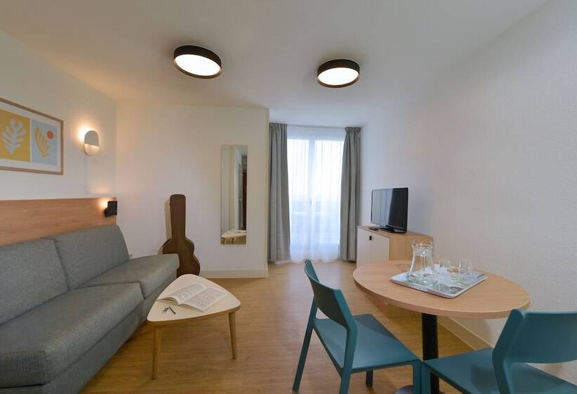 إستوديو قياسى مطل على البحر, Residence Resideal Antibes