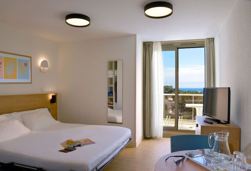 스탠다드 스튜디오 바다 전망, Residence Resideal Antibes