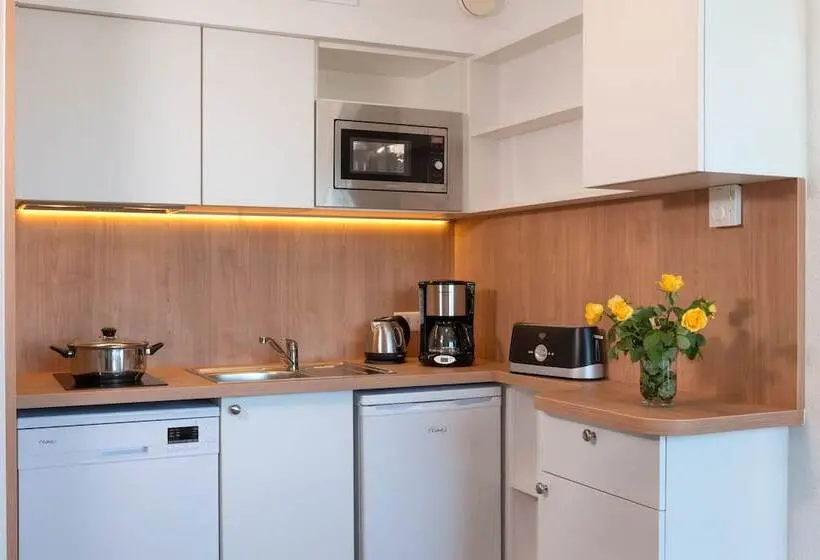 آپارتمان 1 خوابه, Residence Resideal Antibes
