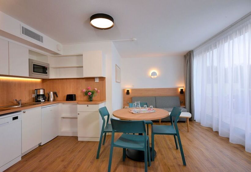 스탠다드 스튜디오 바다 전망, Residence Resideal Antibes