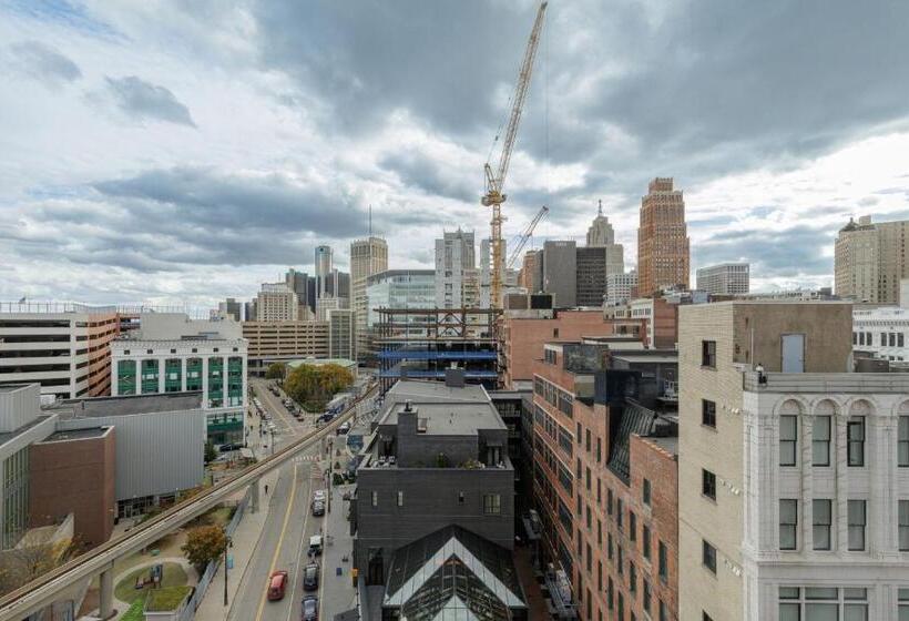 סטודיו סטנדרט, מיטה זוגית, Element Detroit At The Metropolitan