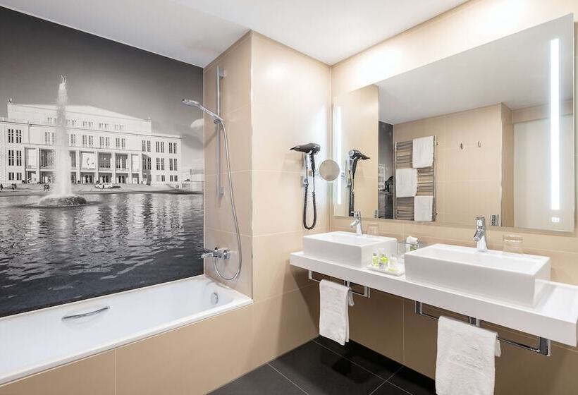 غرفة عائلية, Nh Leipzig Zentrum