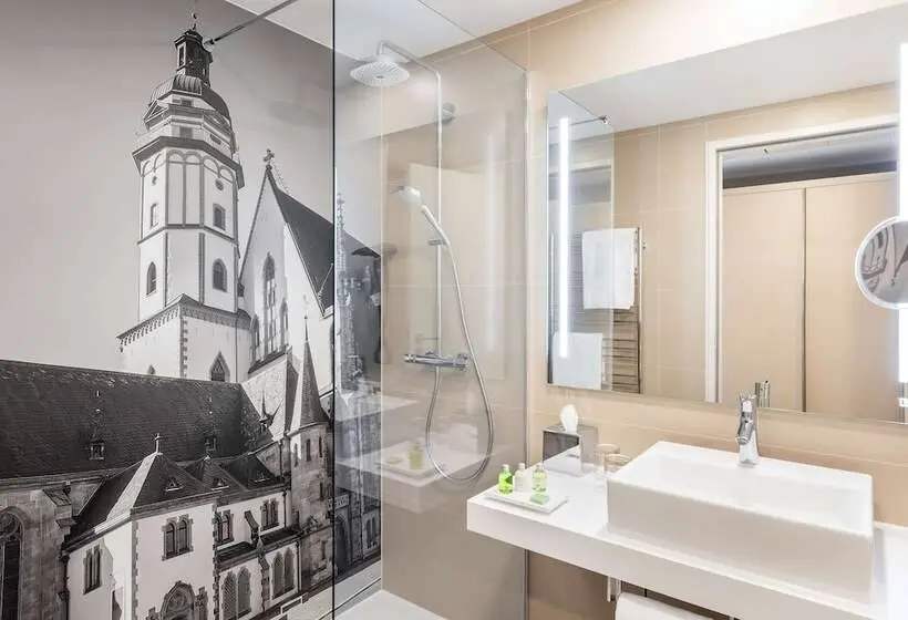 景色の見えるスーペリアルーム, Nh Leipzig Zentrum