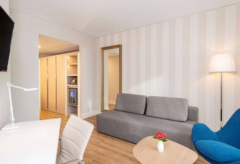 Номер Superior с Видом, Nh Leipzig Zentrum