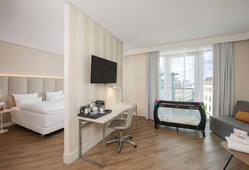 غرفة عائلية, Nh Leipzig Zentrum