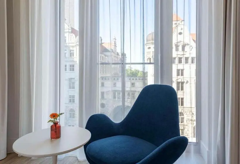 景色の見えるスーペリアルーム, Nh Leipzig Zentrum