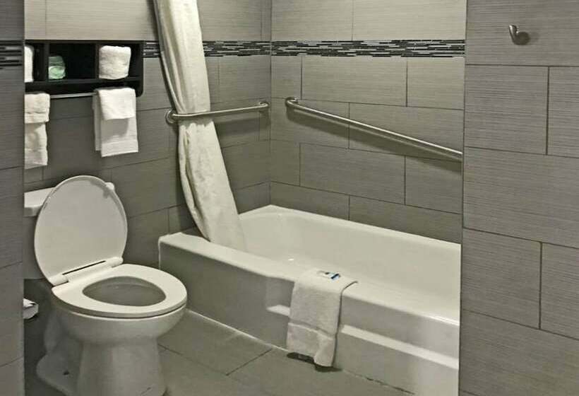 带2个双人床的标准工作室, Rodeway Inn South