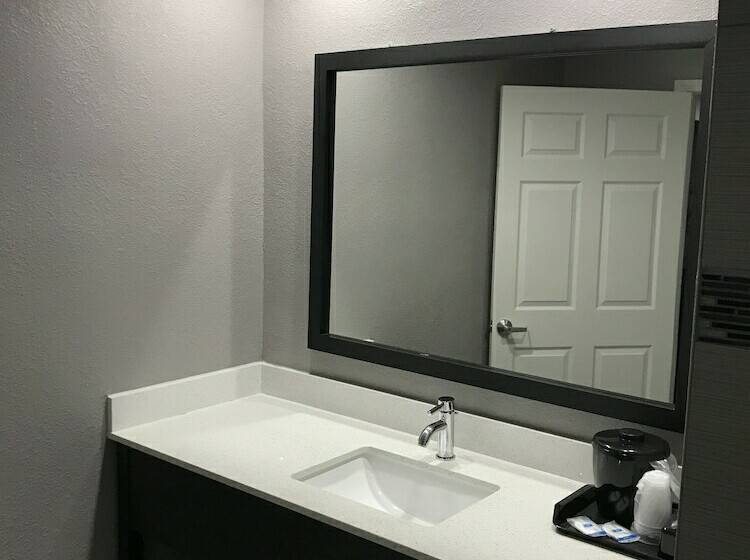 带2个双人床的标准工作室, Rodeway Inn South