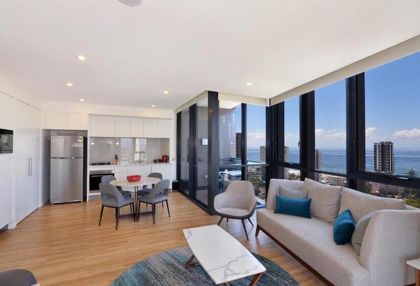 شقة غرفة واحدة مطلة على البحر, Ruby Gold Coast By Cllix