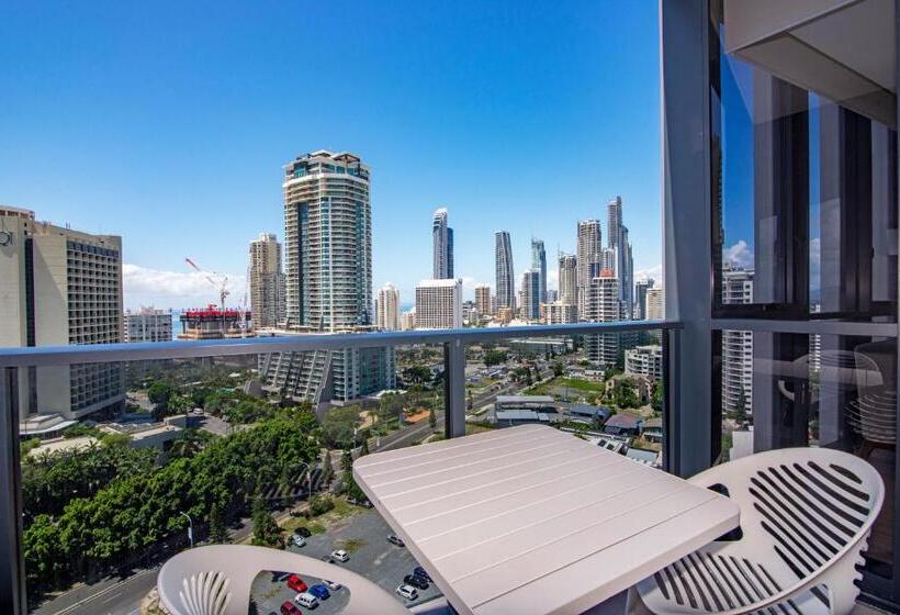 شقة غرفة واحدة مطلة على البحر, Ruby Gold Coast By Cllix