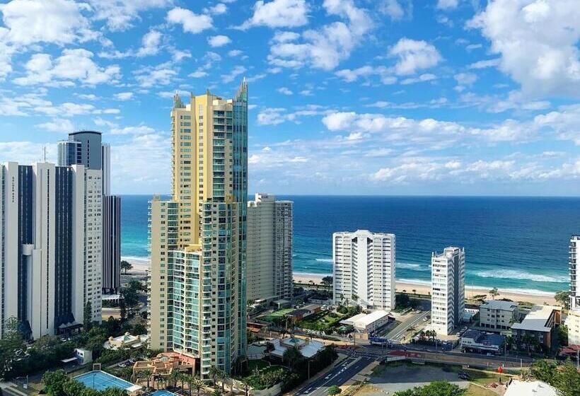 شقة غرفتين مطلة على البحر, Ruby Gold Coast By Cllix