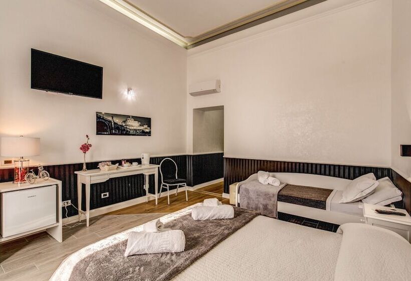 اتاق استاندارد چهار تخته, Veneto Suite Rome