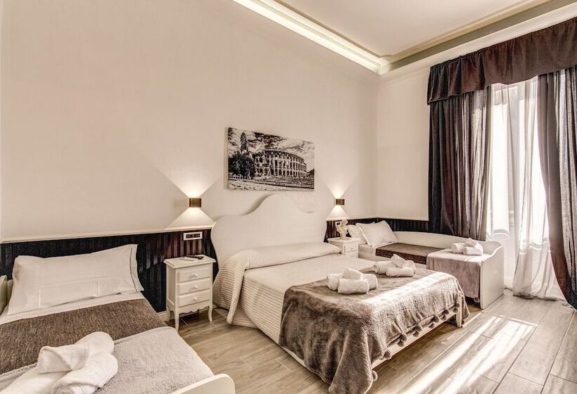 اتاق استاندارد چهار تخته, Veneto Suite Rome