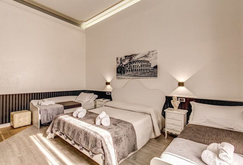 اتاق استاندارد چهار تخته, Veneto Suite Rome