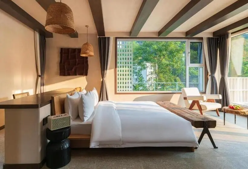 テラス付きスタンダードルーム, Yangshuo One Thousand And One Courtyard Views B&b