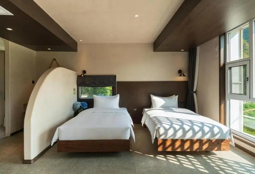 マウンテンビューデラックスルーム, Yangshuo One Thousand And One Courtyard Views B&b