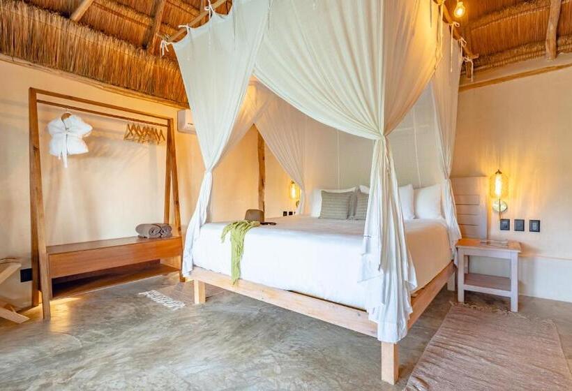 غرفة سوبيريور سرير كينج, Casa Ganesh Tulum