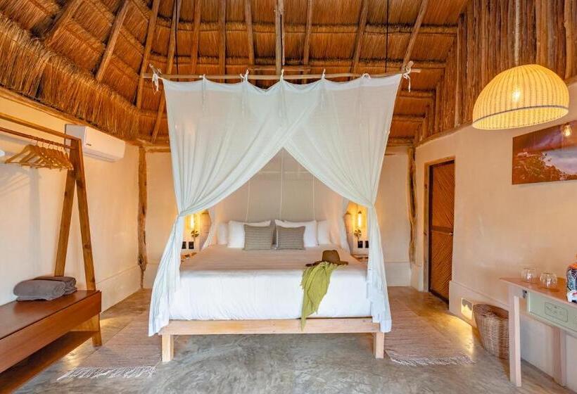 غرفة سوبيريور سرير كينج, Casa Ganesh Tulum