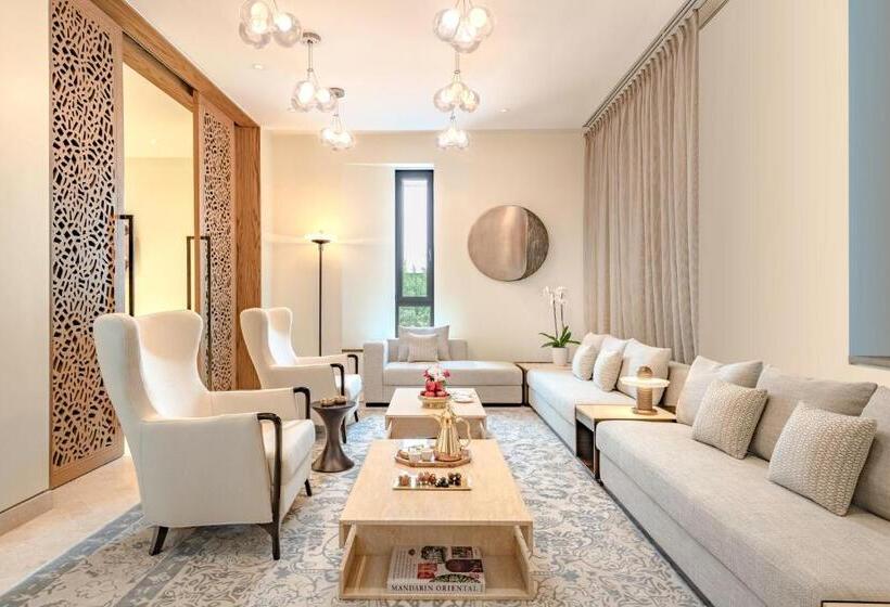 آپارتمان 1 خوابه با چشم‌انداز استخر, Mandarin Oriental Doha