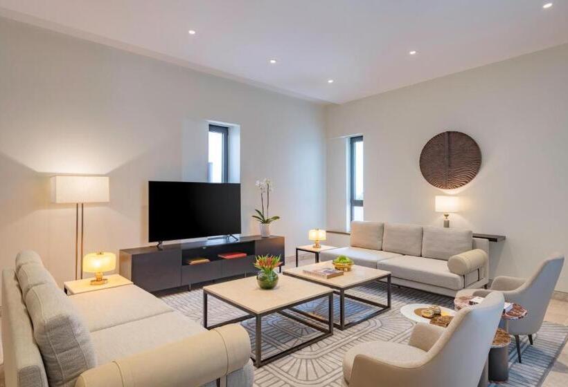 آپارتمان 1 خوابه با چشم‌انداز استخر, Mandarin Oriental Doha