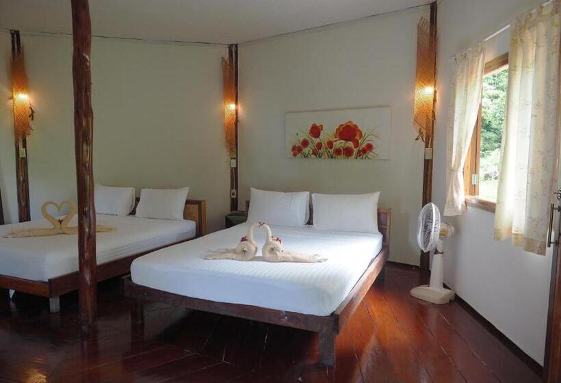 غرفة قياسية مطلّة علي الحديقة, Little Eden Bungalows