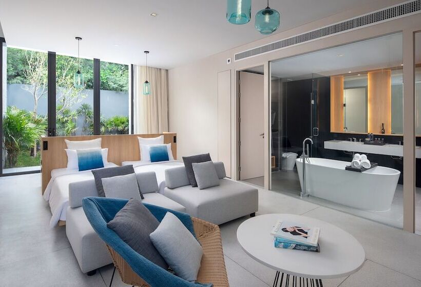 ویلای یک اتاق خوابه با استخر شنا, Cross Pattaya Oceanphere   Formerly X2 Pattaya Oceanphere