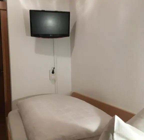 Habitació Estàndard Individual Bany Compartit, Gästehaus Hannelore