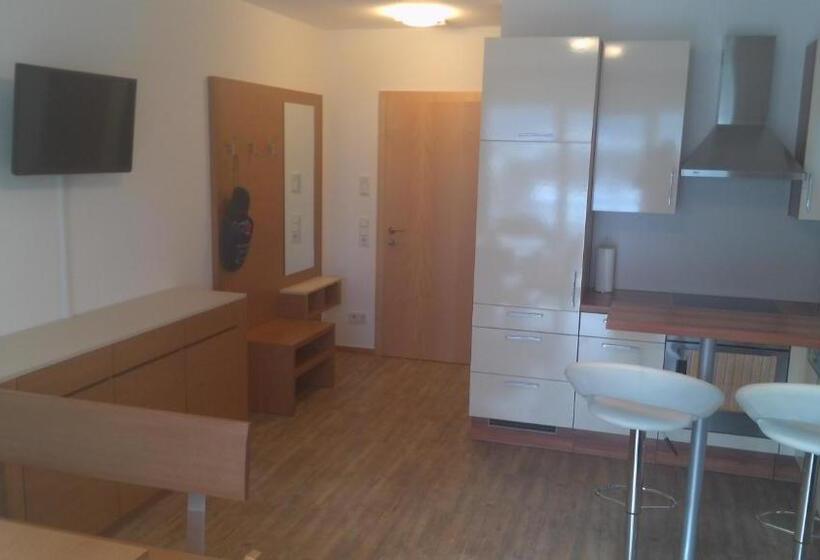 Апартаменты 2 Спальни с Балконом, Pension Apartment Hödner