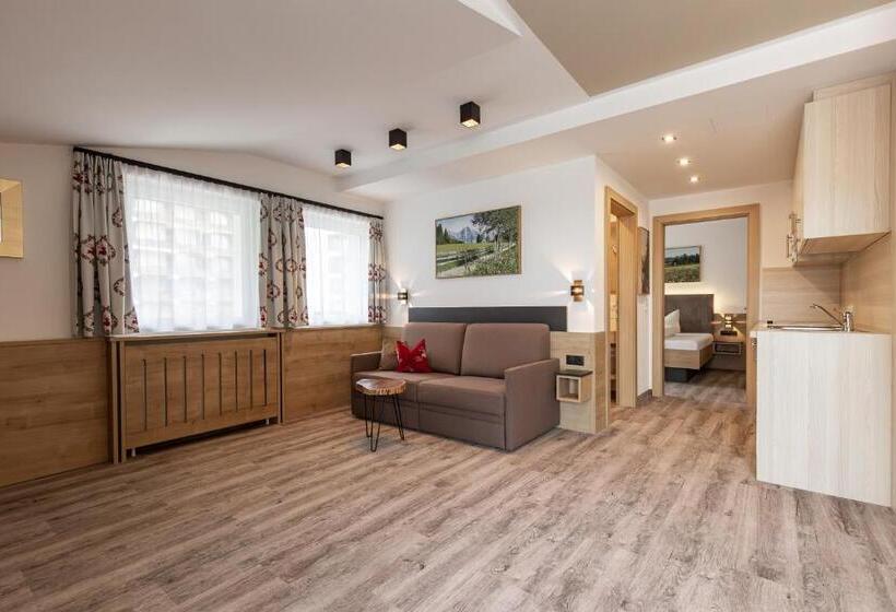 Апартаменты Superior 1 Спальня, Das Aparthotel Olympia Tirol